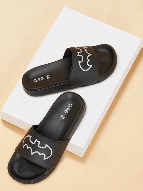 Ajile by Pantaloons Men's Black Slides-picture-45