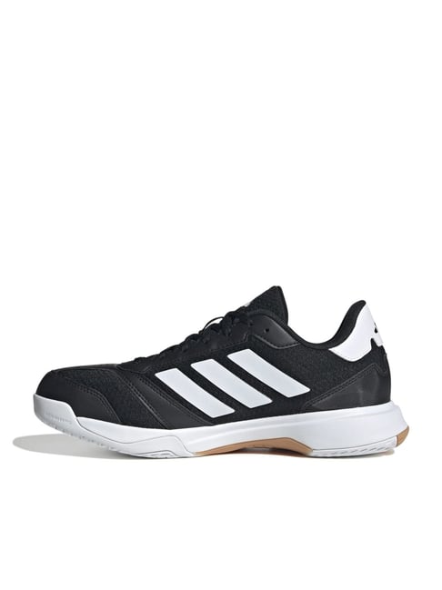 Buy Adidas Men's LIGRA 8 Black Indoor Court Shoes for Men at