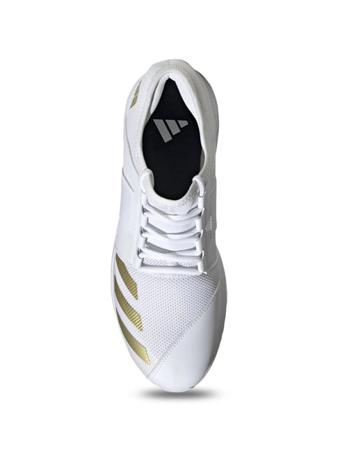 Buy Adidas Men's HOWZAT SPIKE 20 CRICKET White Cricket Shoes for