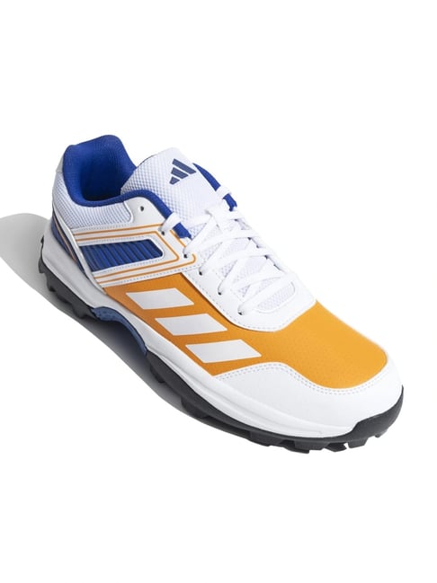 Buy Adidas Men's CRI YARD Orange Cricket Shoes for Men at Best