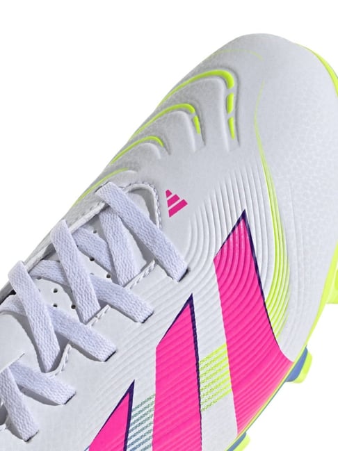 Adidas Men's PREDATOR CLUB FG/MG White Football Shoes