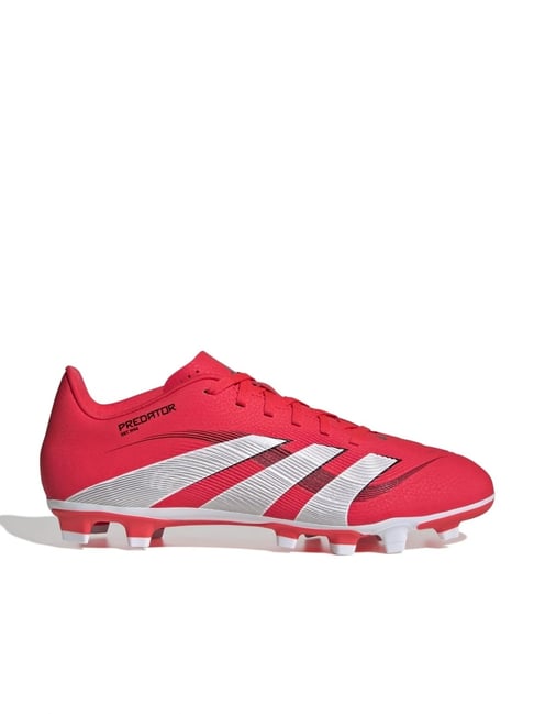 Adidas Men's PREDATOR CLUB FG/MG Red Football Shoes