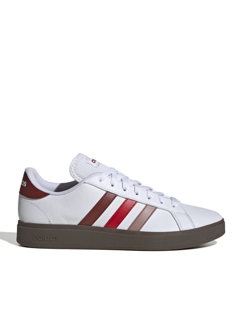 Buy Adidas Men's GRAND COURT BASE White Casual Sneakers for