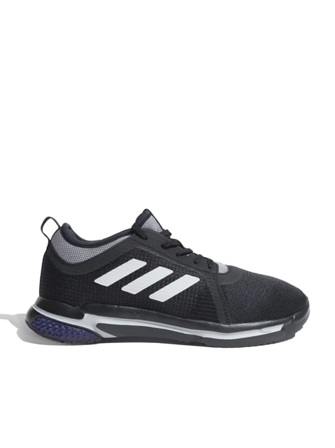 Adidas Men's TRACK-ONE Black Running Shoes