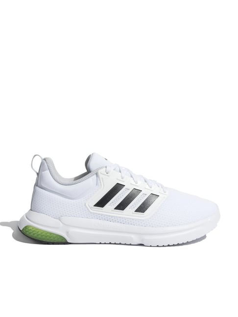 Adidas Men's TRACK-HOUSE White Running Shoes
