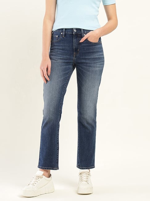 Levi's 724 Blue Slim Fit Jeans-picture-35