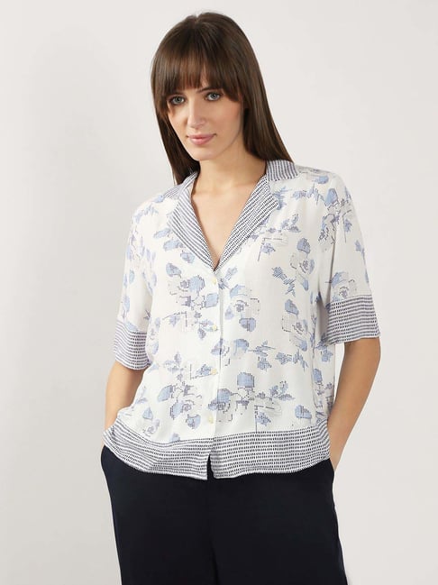 Vero Moda White Regular Fit Printed Shirt-picture-45