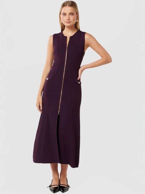 Forever New Maddie Zip Detail Midi Dress-picture-21