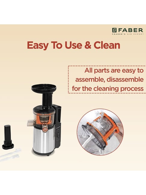 Faber Silver Acrylonitrile Butadiene Styrene Plain Juicer Mixer Grinders