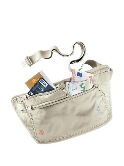 Deuter Unisex White Security Money Belt II RFID BLOCK Hip Pack