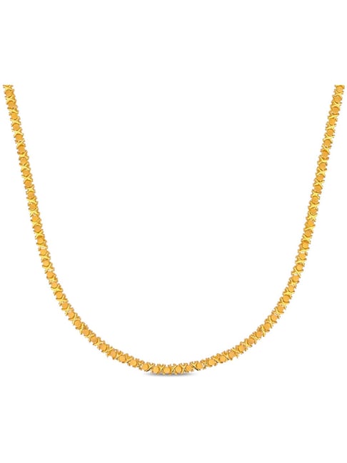 Buy Krishniah Chetty Group 22k (916) Chain for Women Online At