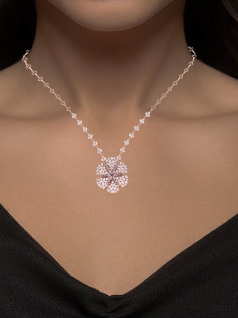 Buy Krishniah Chetty Group 18k (750) Diamond Pendant for Women