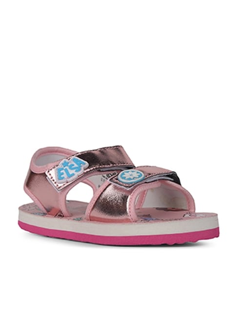 Disney by Bata Kids Pink Floater Sandals-picture-17