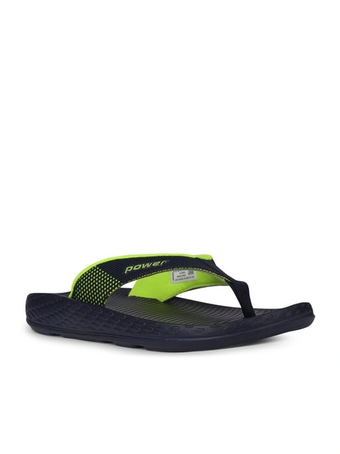 Power by Bata Men's Blue Flip Flops-picture-45