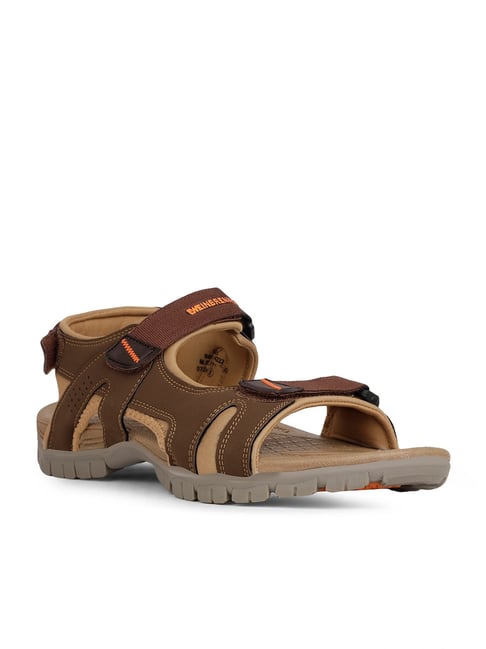 Weinbrenner by Bata Men's Brown Floater Sandals