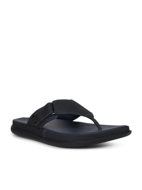 Scholl by Bata Men's Blue Thong Sandals-picture-26