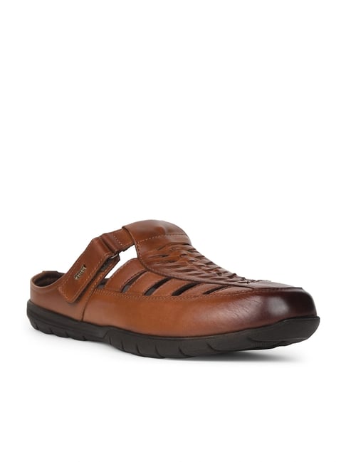 Scholl by Bata Men's Tan Fisherman Sandals-picture-27