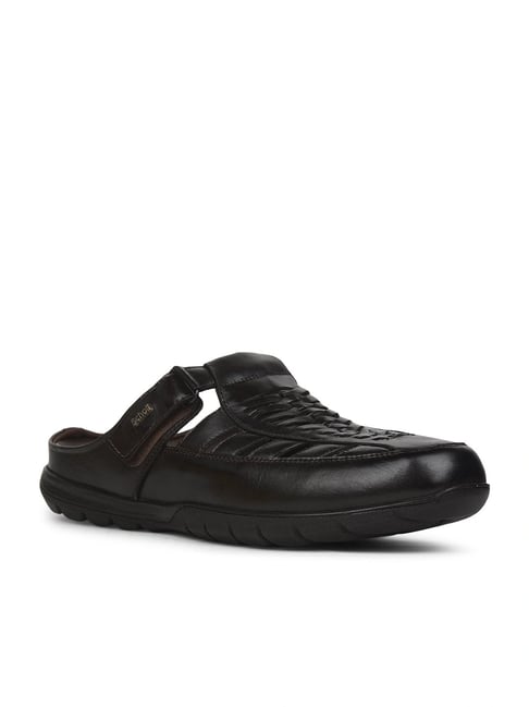 Scholl by Bata Men's Black Fisherman Sandals-picture-12