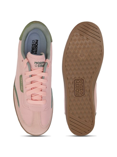 North Star by Bata Women's Pink Sneakers