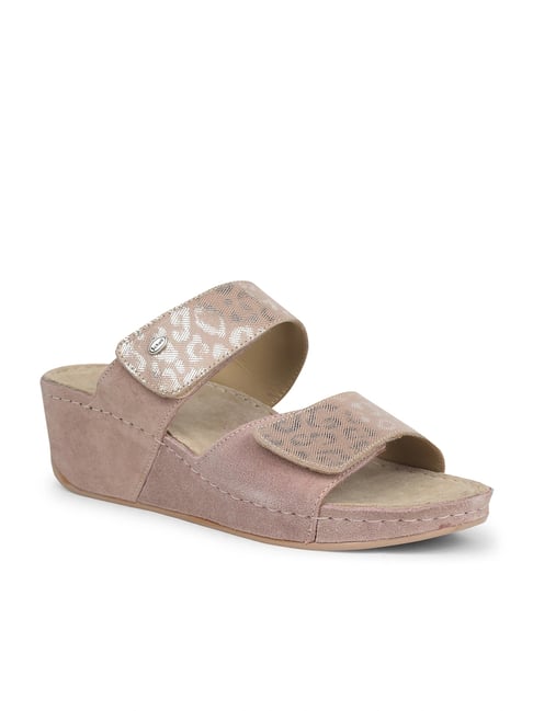 Scholl by Bata Women's Purple Casual Wedges-picture-27