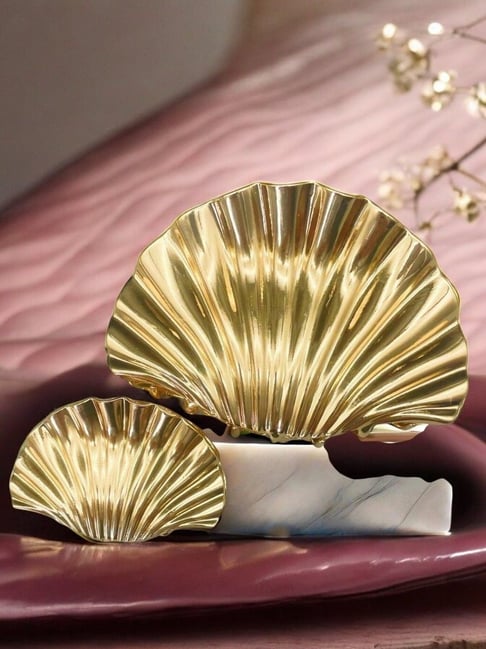 OOMPH Combo of 2 Fashion 2 Size Shell Design Hair Claw-picture-27