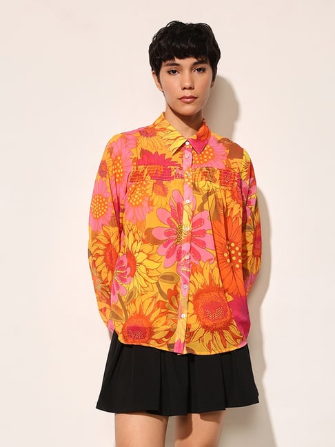 Only Multi Print Shirt-picture-22
