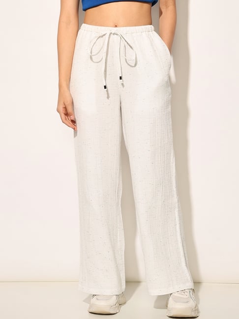 Only White Self Pants-picture-14
