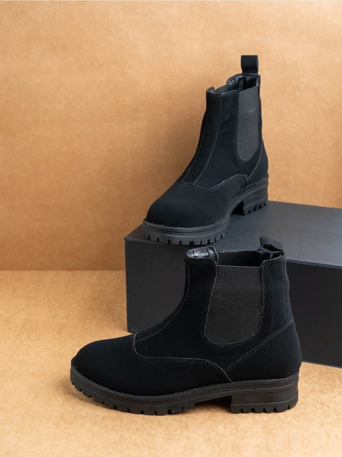 Inc.5 Women's Black Chelsea Boots-picture-12