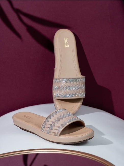 Inc.5 Women's Beige Casual Sandals-picture-11