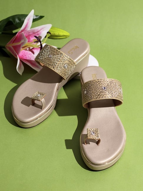 Inc.5 Women's Golden Toe Ring Wedges-picture-20