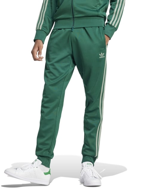 Adidas Originals Green Slim Fit Joggers-image-46