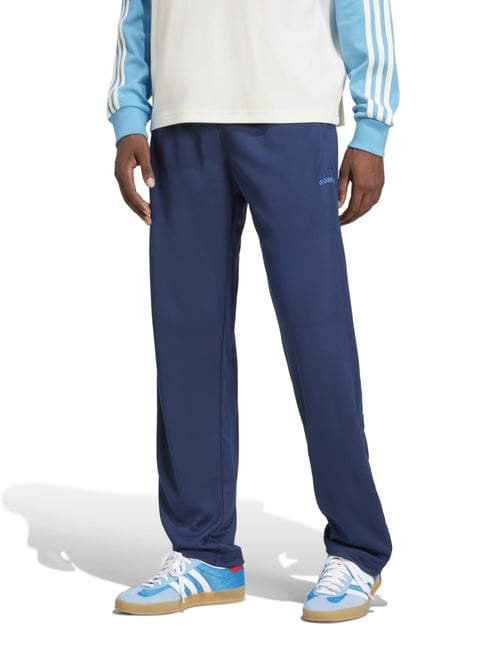 Adidas Originals Blue Regular Fit Trackpants-picture-36
