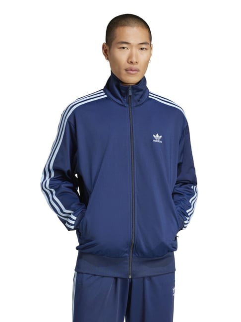 Adidas Originals Blue Loose Fit Sports Jacket