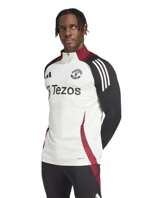 Adidas White Slim Fit Printed Sports Jacket-picture-18