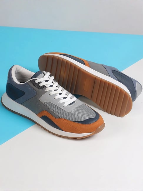 Mochi Men's Blue Casual Sneakers-picture-12