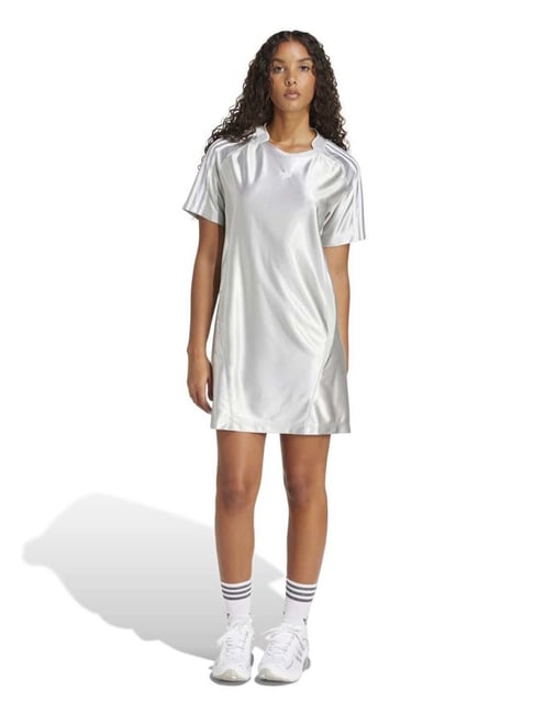 Adidas Originals Grey Loose Fit Dress