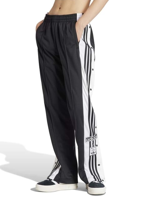 Adidas Originals Black Loose Fit Track Pants
