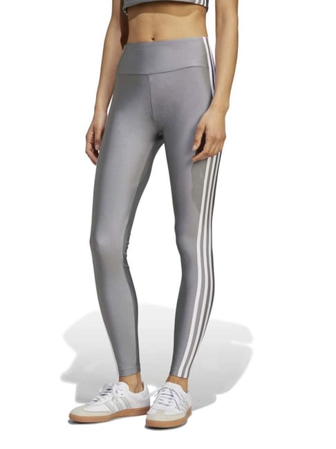 Adidas Originals Grey Fitted Tights