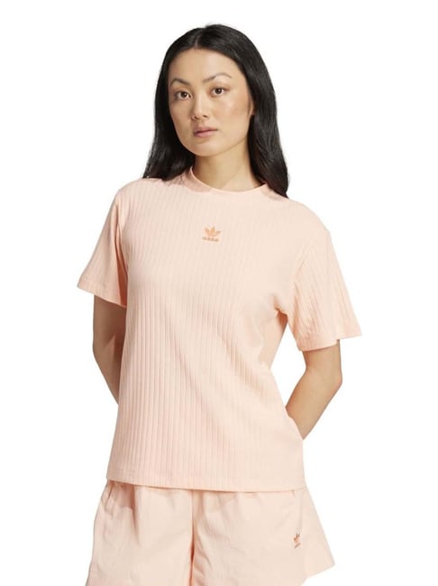 Adidas Originals Pink Regular Fit T-Shirt-picture-31