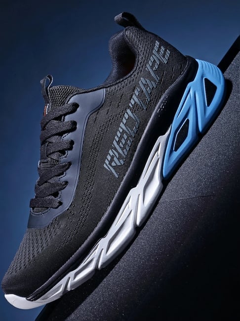 Red Tape Men's Flow+ Black Running Shoes-picture-11