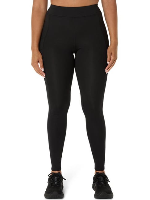 Asics Women's Performance Black Training Core Logo Tights