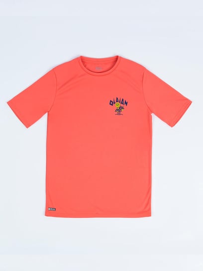 Unisex Orange 100 Sun Protection T-Shirt