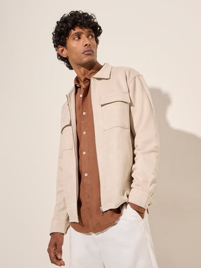 ATON WEATHER SUEDE | STAND FIELD COAT 06 ATON WEATHER SUEDE