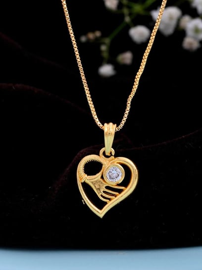 アクセサリー Supreme Gold Heart and Arrow Pendant アクセサリー