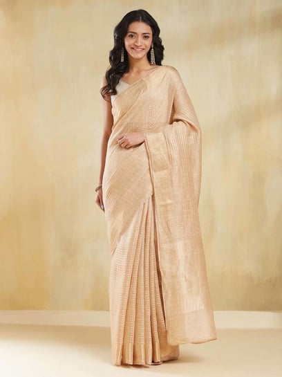 FABIUS - sari HERITAGE MASTER WEAVE DOLABEDI SUPER FINE TUSSAR SILK SAREE