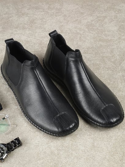 Buy Mochi Men's Black Chelsea Boots for Men at Best Price @ Tata CLiQ