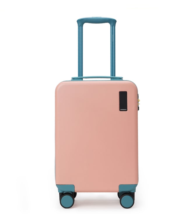 Buy Mokobara Pink Moko Blocks Polycarbonate Trolley Bag for Online