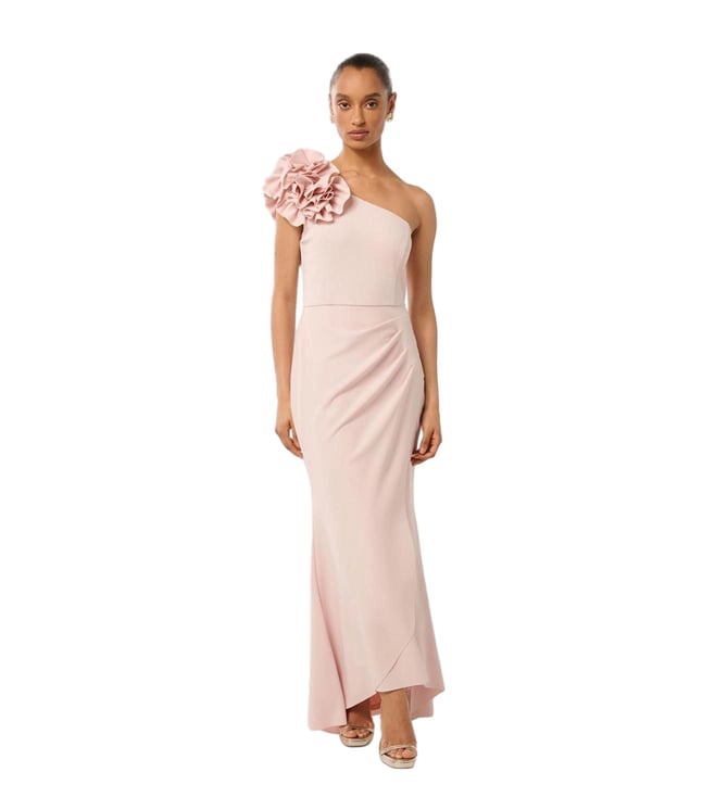 forever new pink ruffle dress Olive Ruffle Dress Hot Pink