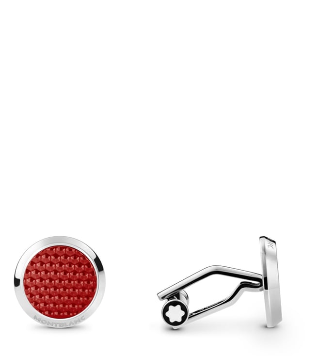 Montblanc Red Heritage Rouge et Noir Cufflinks