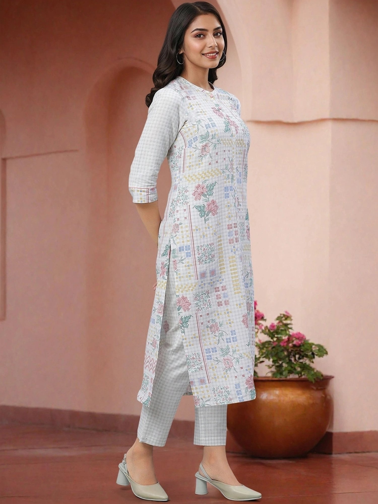 Vestito da sposa a sirena con corpetto ricamato - bianco - Donna - 69